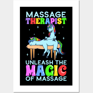 Unleash the magic - Massage Therapist Posters and Art